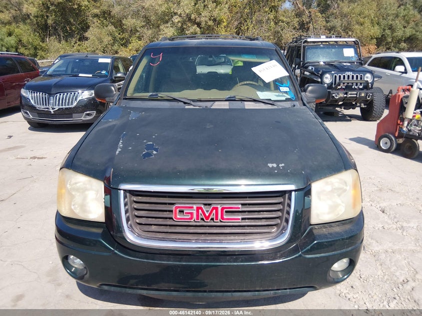 GMC ENVOY 2002 VIN 1GKDS13S222365161