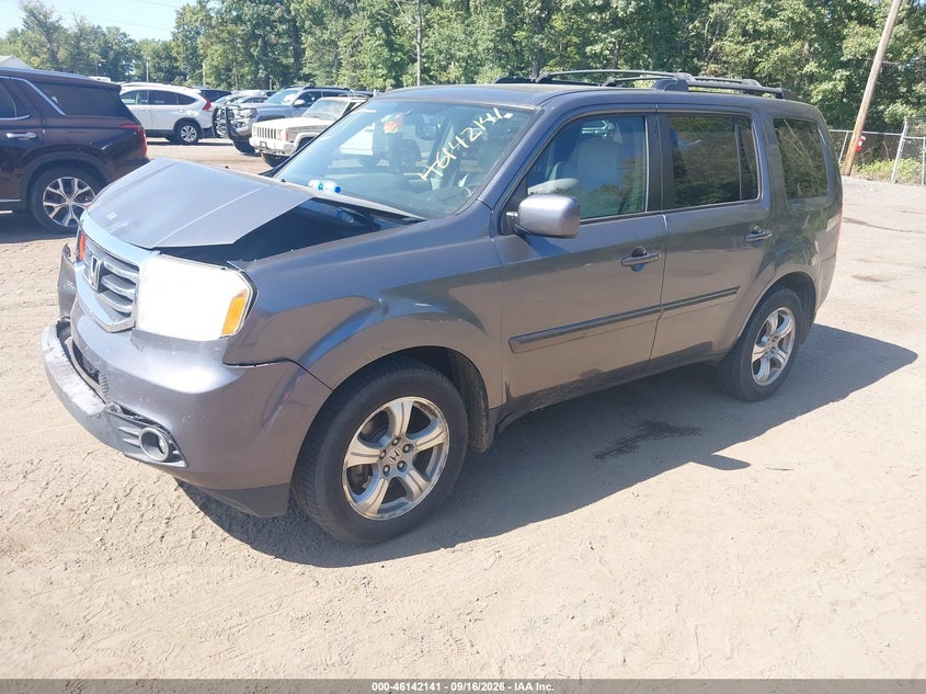 Vin: 5fnyf4h58fb041186, lot: 46641875, honda pilot ex-l 20152