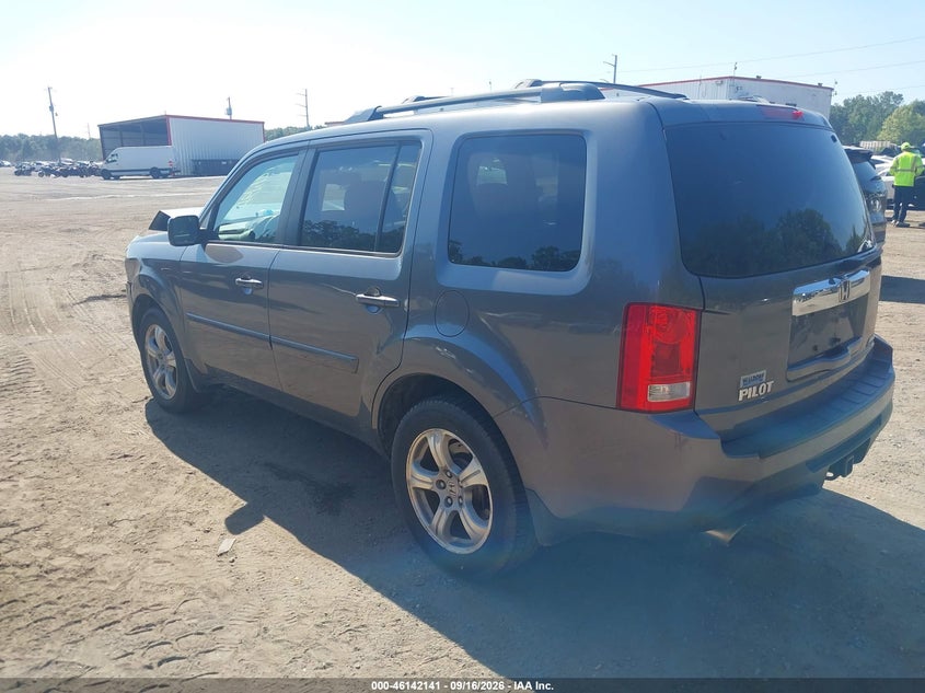 Vin: 5fnyf4h58fb041186, lot: 46641875, honda pilot ex-l 20153