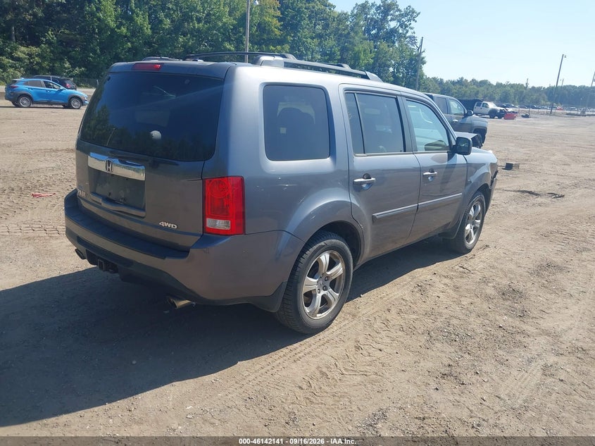 Vin: 5fnyf4h58fb041186, lot: 46641875, honda pilot ex-l 20154
