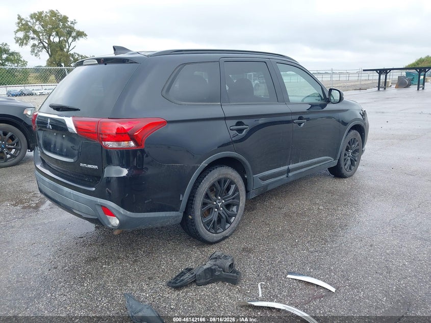 Vin: ja4ad3a31jz026455, lot: 46641900, mitsubishi outlander le 20184