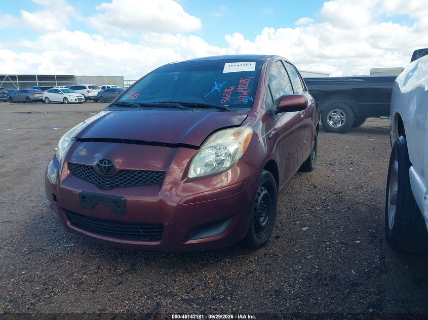2010 Toyota Yaris, Normal Wear & Tear, IAAI, VIN JTDKT4K35A5316576 — photo 2