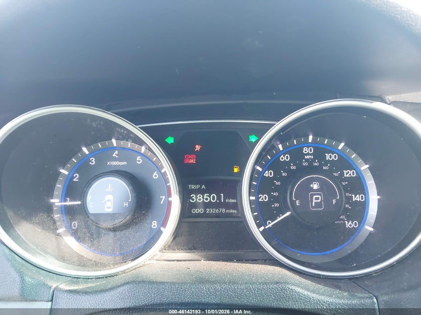 HYUNDAI SONATA 2011 VIN 5NPEC4AC1BH213204