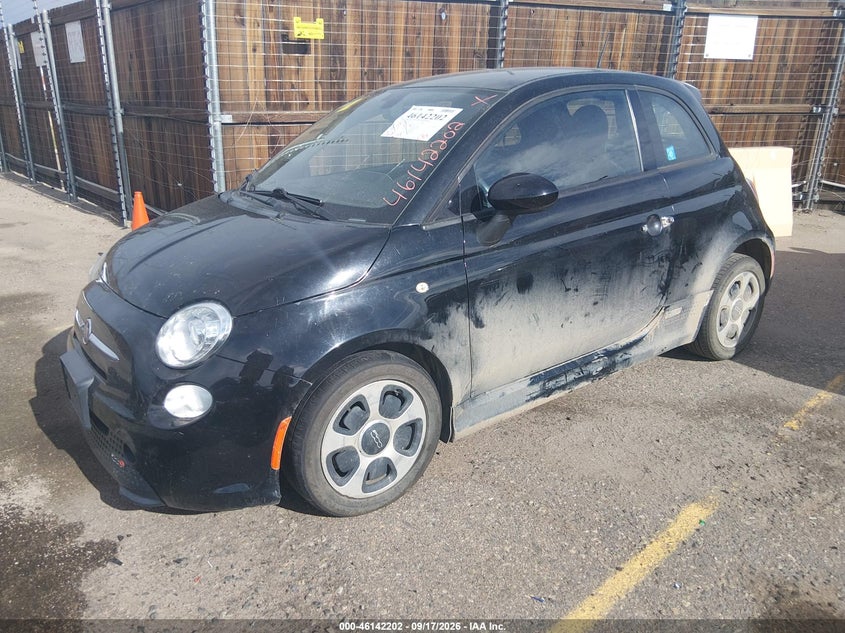Vin: 3c3cffge8ht550548, lot: 46641959, fiat 500e battery electric 20172