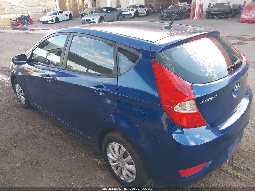 Vin: kmhct5ae6gu260929, lot: 46641974, hyundai accent se 20163