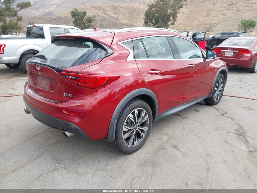 Vin: sjkch5crxja053651, lot: 46641979, infiniti qx30 premium 20184