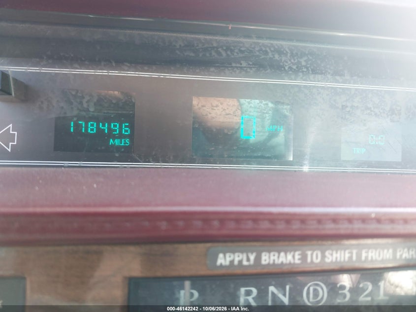 CADILLAC DEVILLE 1993 VIN 1G6CD53B4P4302604