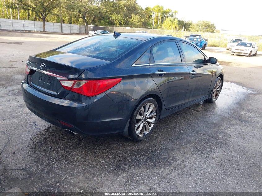 Vin: 5npec4ac2dh787927, lot: 46642020, hyundai sonata se 20134
