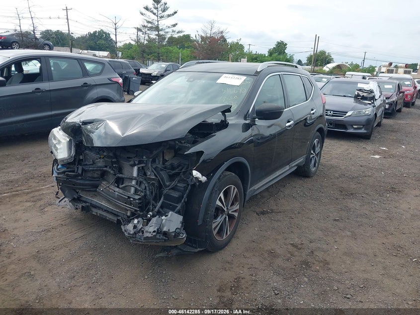 Vin: 5n1at2mv2hc752107, lot: 46642042, nissan rogue sl 20172