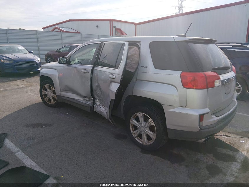 Vin: 2gkalmekxh6177627, lot: 46642061, gmc terrain sle-1 20173