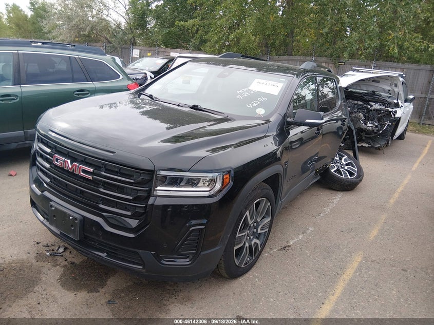 Vin: 1gkknrls7mz142296, lot: 46642063, gmc acadia awd sle 20212