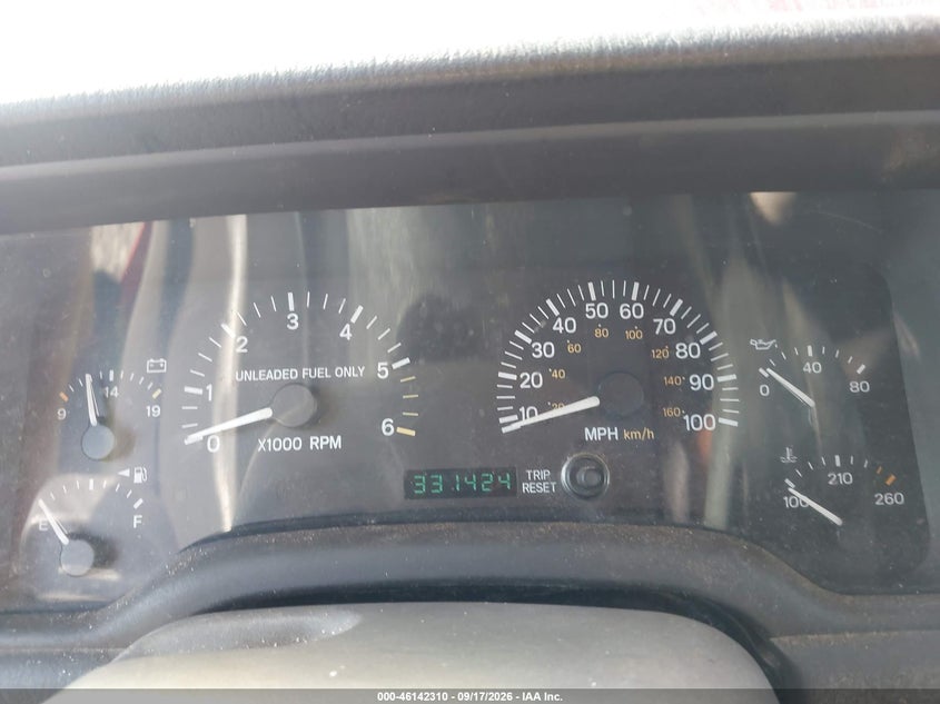 JEEP CHEROKEE 1997 VIN 1J4FJ68SXVL506080