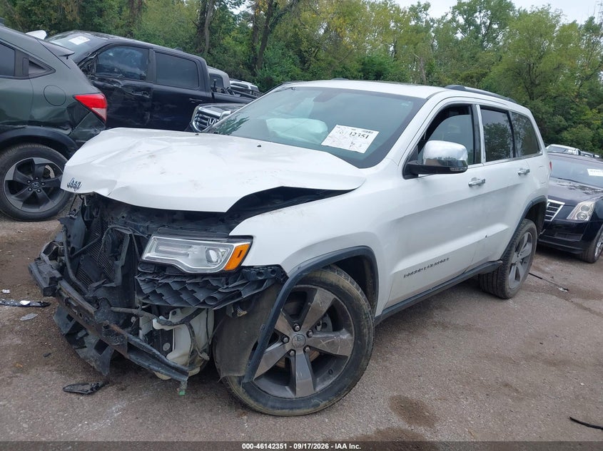 Vin: 1c4rjfbg6fc651030, lot: 46642108, jeep grand cherokee limited 20152
