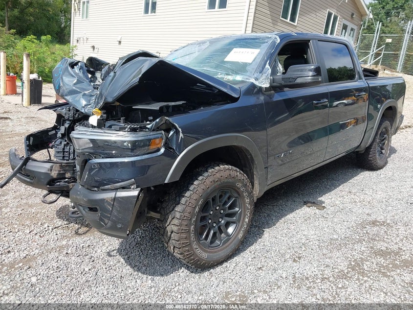 Vin: 1c6srflp6tn207033, lot: 46642127, ram 1500 rebel  4x4 5'7 box 20262