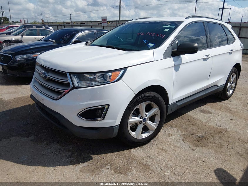 Vin: 2fmpk3g98jbb25547, lot: 46642128, ford edge se 20182
