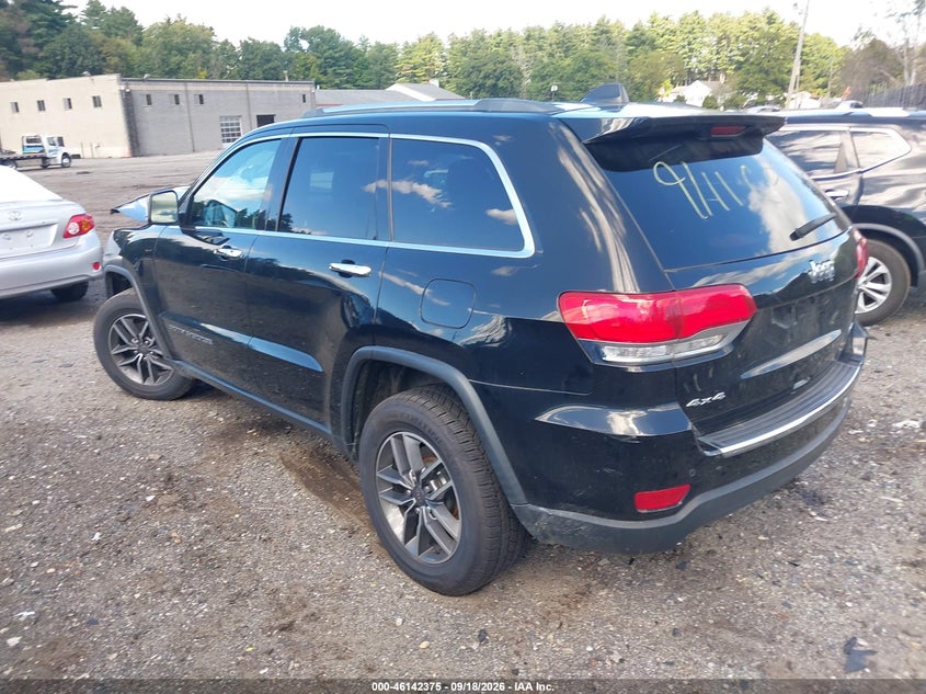 Vin: 1c4rjfbg0kc593040, lot: 46642132, jeep grand cherokee limited 4x4 20193