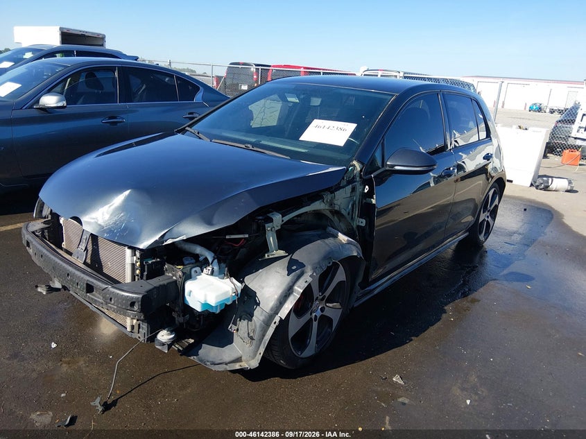 Vin: 3vw4t7au3fm048856, lot: 46642143, volkswagen golf gti 2.0t s 4-door 20152
