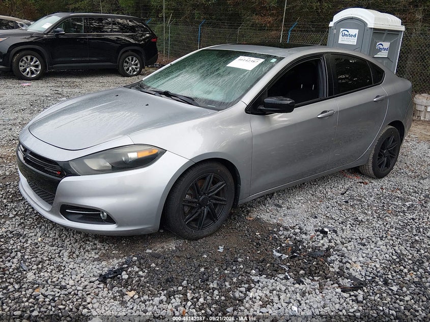 Vin: 1c3cdfbb0ed870743, lot: 46642144, dodge dart sxt 20142