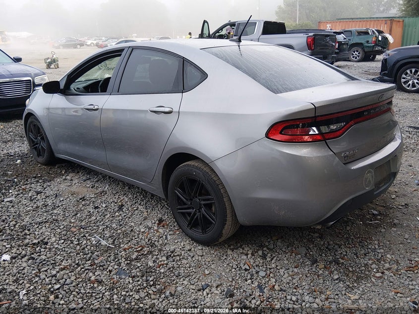 Vin: 1c3cdfbb0ed870743, lot: 46642144, dodge dart sxt 20143