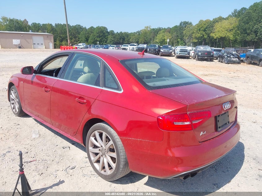 Vin: wauafafl6en000666, lot: 46642145, audi a4 2.0t premium 20143