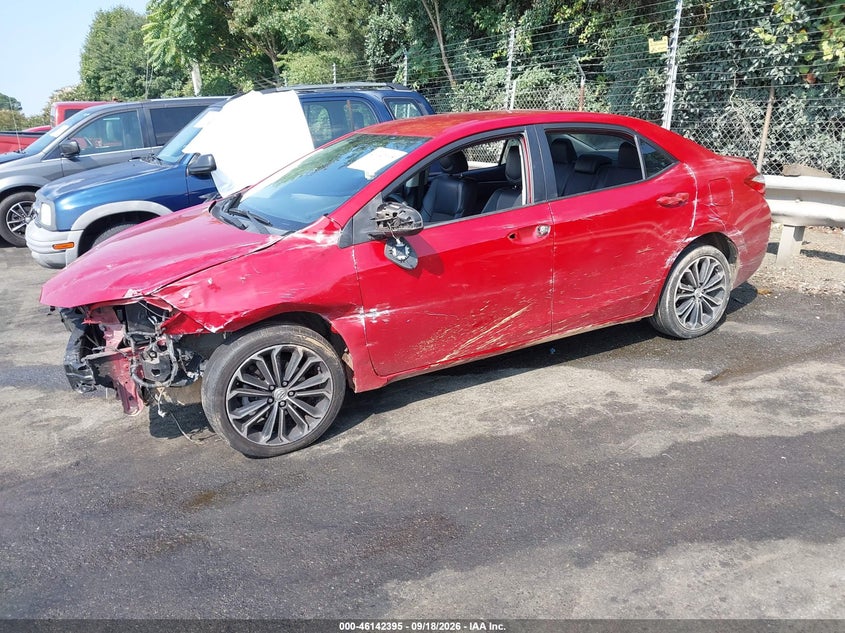 Vin: 2t1burhe3ec007751, lot: 46642152, toyota corolla s plus 20142
