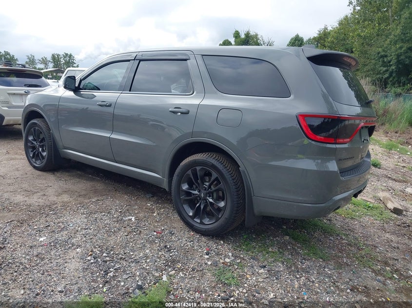 Vin: 1c4rdjdgxmc627396, lot: 46642176, dodge durango gt plus awd 20213