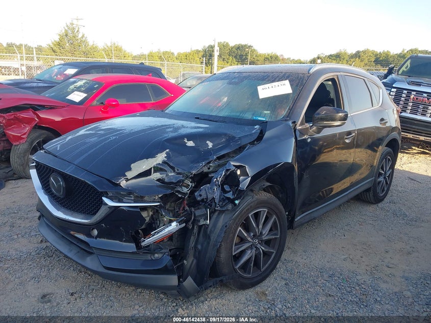 Vin: jm3kfadm7j1434347, lot: 46642195, mazda cx-5 grand touring 20182