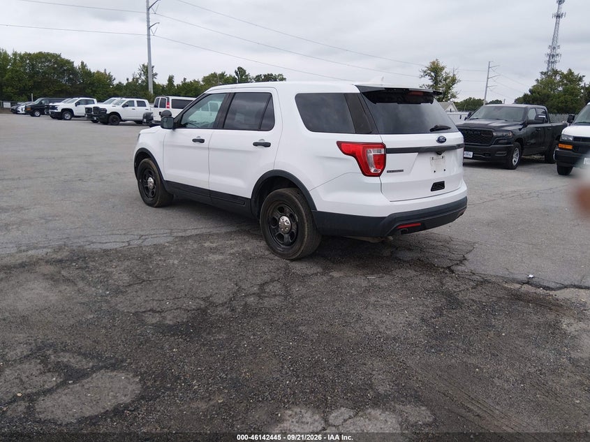 Vin: 1fm5k8ar7hgb72388, lot: 46642202, ford utility police interceptor 20173