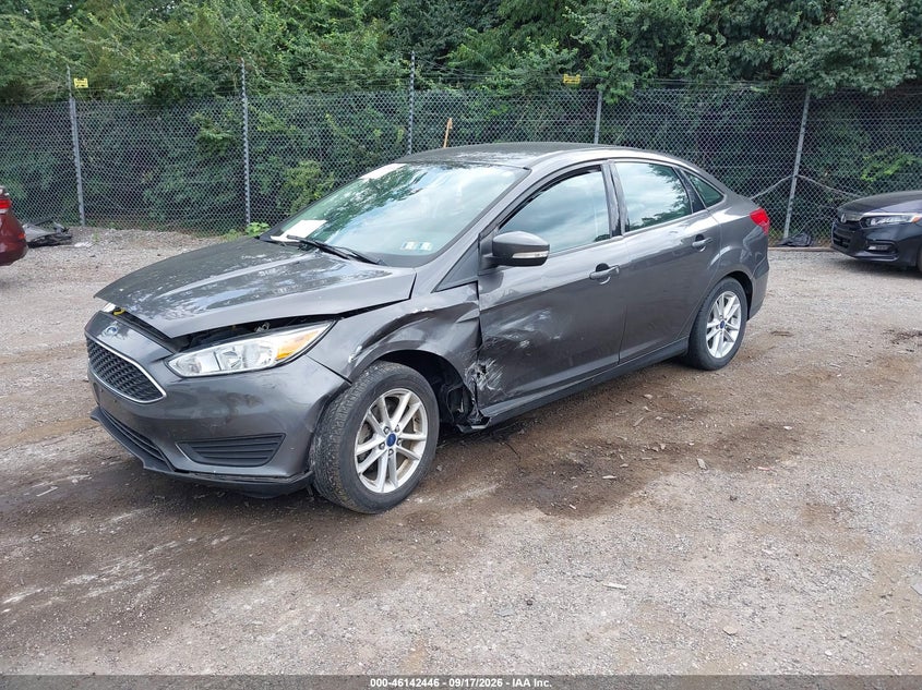 Vin: 1fadp3f21fl316429, lot: 46642203, ford focus se 20152