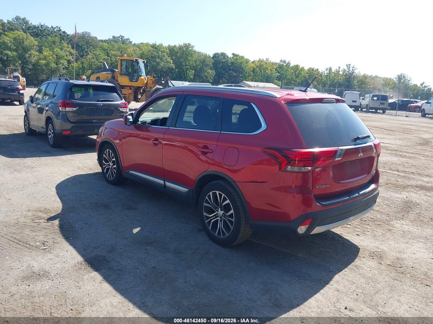 Vin: ja4jz4ax8gz021451, lot: 46642207, mitsubishi outlander gt 20163