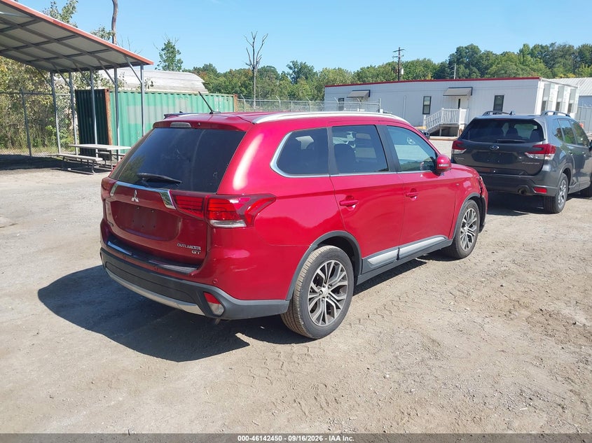 Vin: ja4jz4ax8gz021451, lot: 46642207, mitsubishi outlander gt 20164