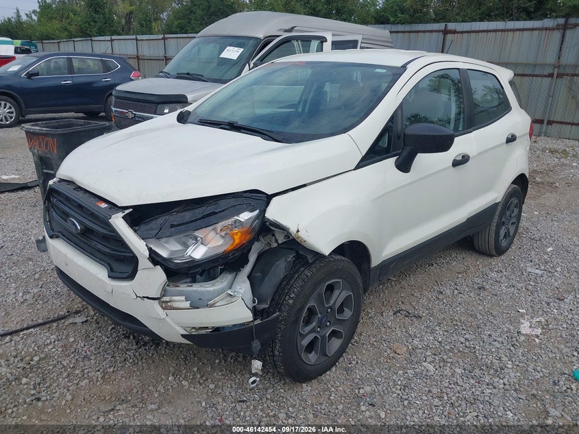 Vin: maj6s3fl0nc473612, lot: 46642211, ford ecosport s 20222