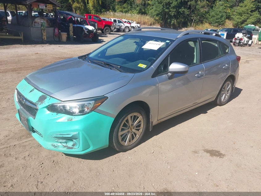 Vin: 4s3gtab67h3743889, lot: 46642215, subaru impreza 2.0i premium 20172