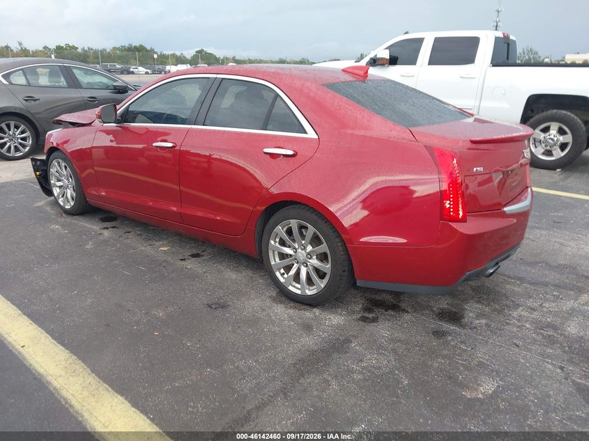 Vin: 1g6ab5rx5h0114599, lot: 46642217, cadillac ats luxury 20173