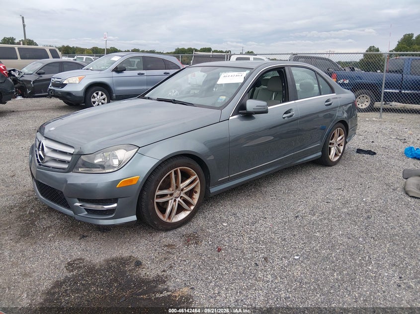 Vin: wddgf8bbxcr210928, lot: 46642221, mercedes-benz c 300 4matic 20122