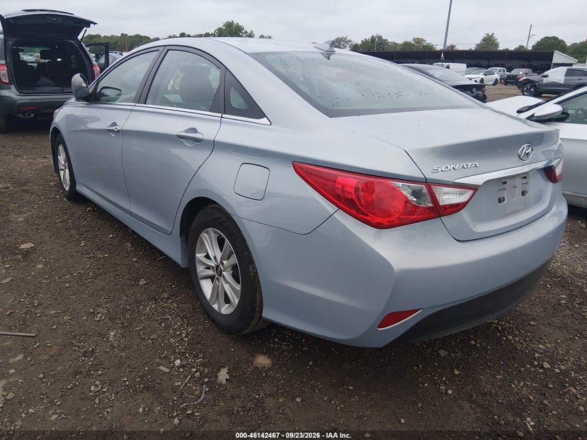 Vin: 5npeb4ac3eh831390, lot: 46642224, hyundai sonata gls 20143