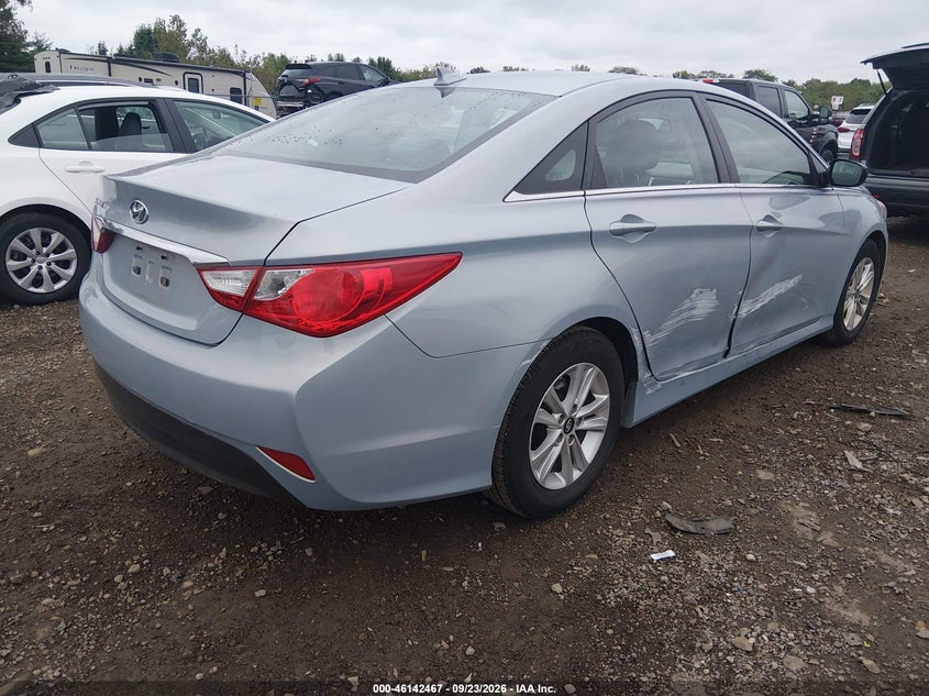 Vin: 5npeb4ac3eh831390, lot: 46642224, hyundai sonata gls 20144