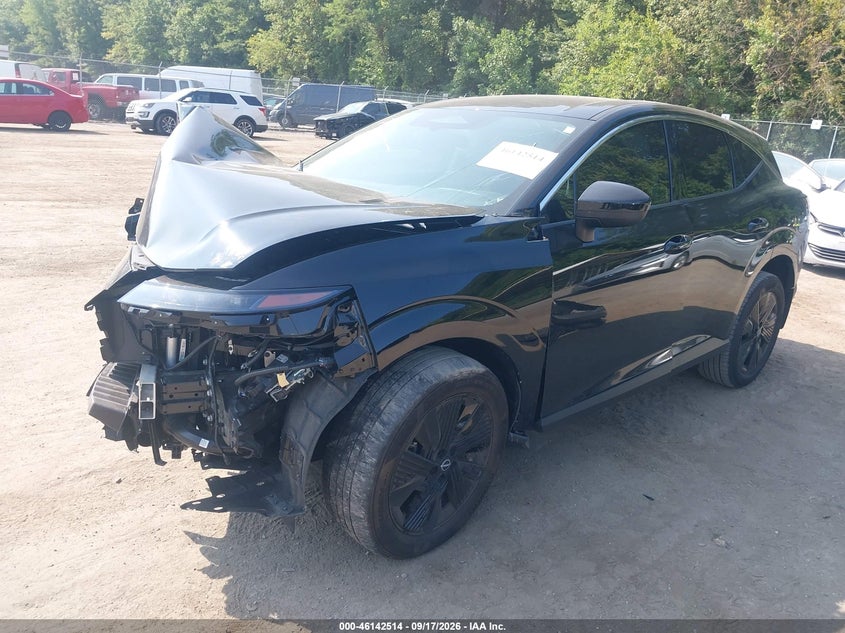 Vin: 5n1az3bs4sc111240, lot: 46642271, nissan murano sv 20252