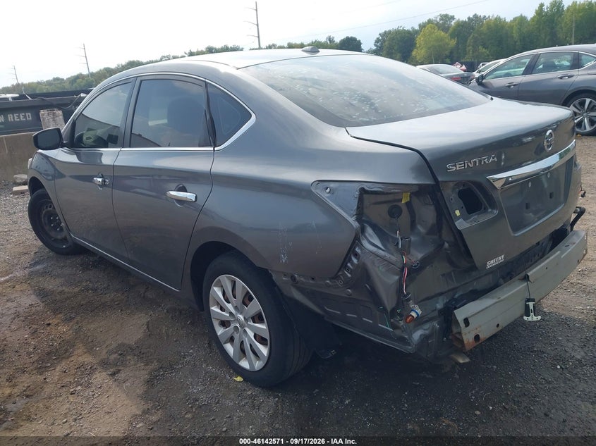 Vin: 3n1ab7ap1hy385902, lot: 46642328, nissan sentra sv 20173