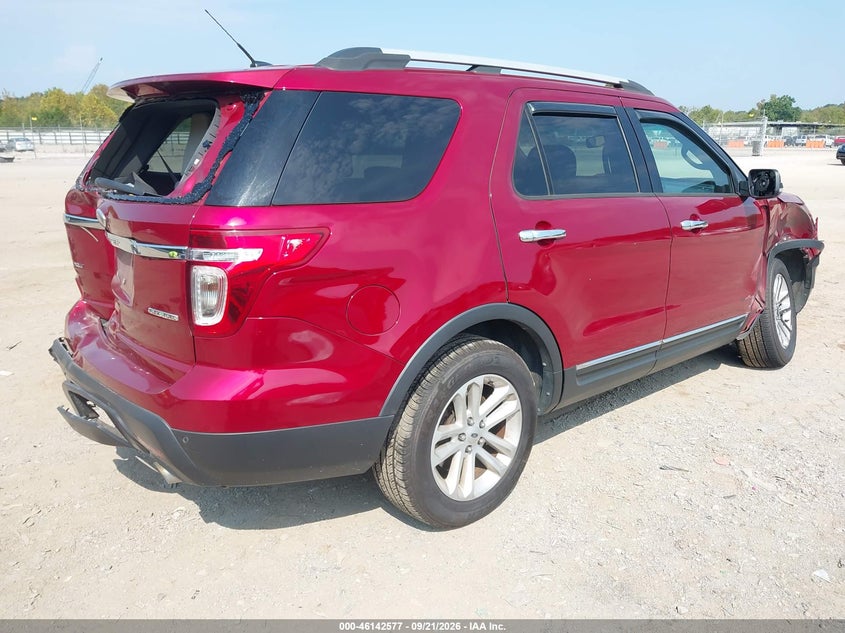 Vin: 1fm5k7d81dga82337, lot: 46642334, ford explorer xlt 20134