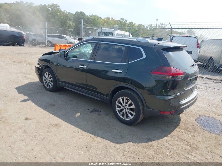 Vin: 5n1at2mv3kc801452, lot: 46642339, nissan rogue sv 20193