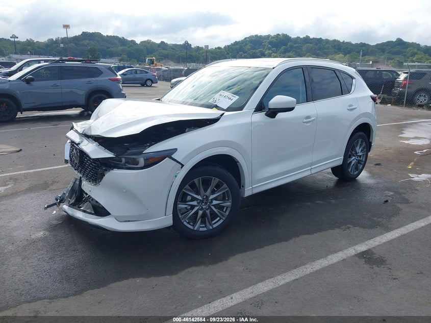 Vin: jm3kfbem7s0760113, lot: 46642341, mazda cx-5 2.5 s premium plus 20252