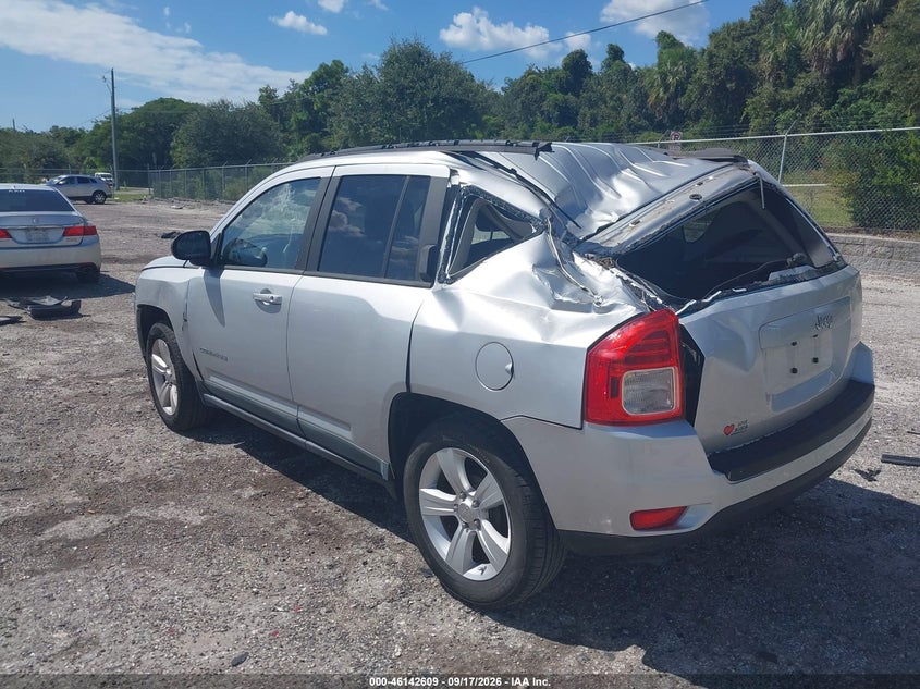 Vin: 1c4njcbb1cd502550, lot: 46642366, jeep compass sport 20123