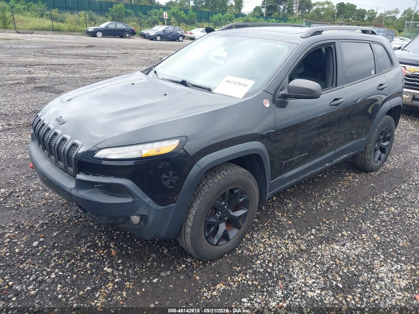 Vin: 1c4pjmbs9fw544780, lot: 46642373, jeep cherokee trailhawk 20152