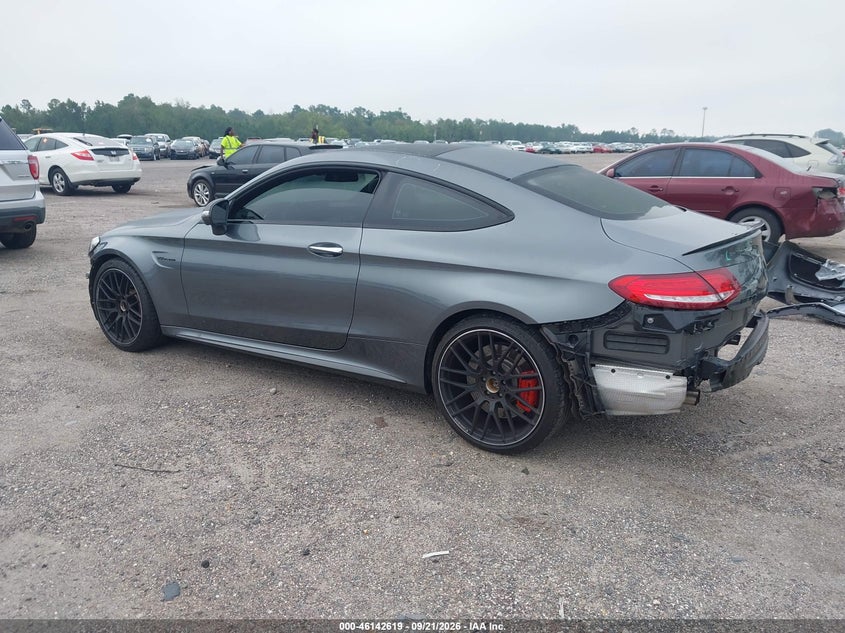 Vin: wddwj8hbxjf719160, lot: 46642376, mercedes-benz amg c 63 s 20183