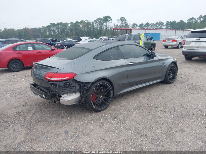 Vin: wddwj8hbxjf719160, lot: 46642376, mercedes-benz amg c 63 s 20184