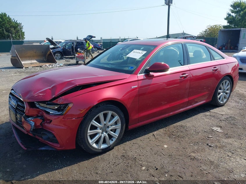 Vin: wauhgafc1fn004007, lot: 46642382, audi a6 3.0t premium plus 20152
