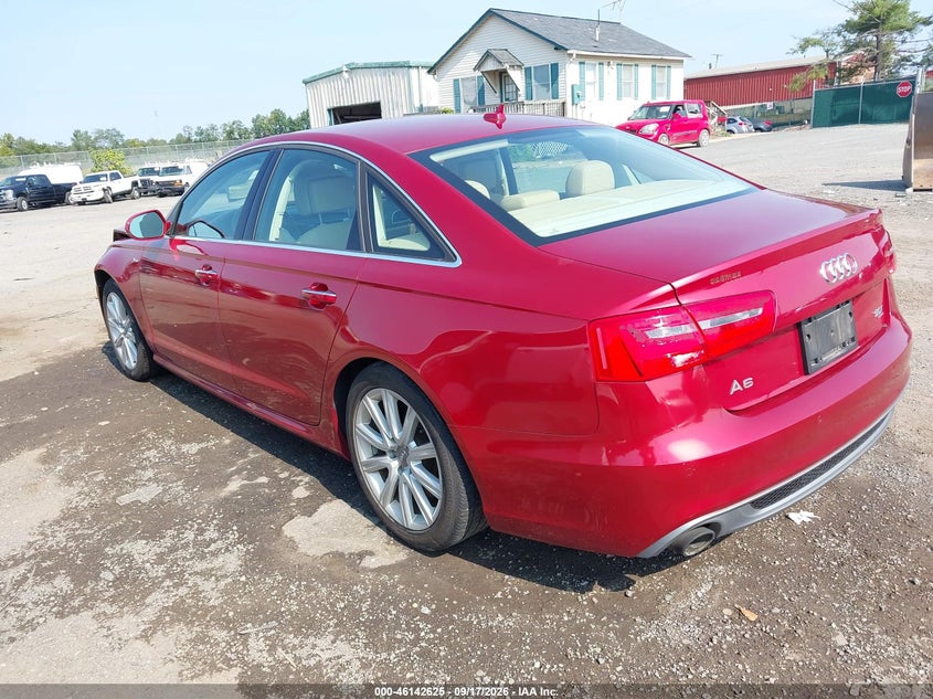 Vin: wauhgafc1fn004007, lot: 46642382, audi a6 3.0t premium plus 20153