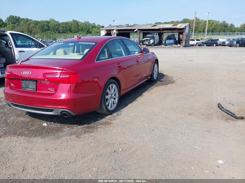 Vin: wauhgafc1fn004007, lot: 46642382, audi a6 3.0t premium plus 20154