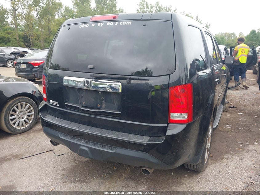 Vin: 5fnyf4h57eb009702, lot: 46642383, honda pilot ex-l 20144